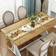 thumbnail image 3 of Fall Harvest Pumpkins Table Runner, Vintage Autumn Thanksgiving Table Decoration for Indoor Outdoor Home Party Decor 13 x 72 Inches, 3 of 6