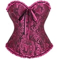 thumbnail image 1 of SZIVYSHI Corsé Tops para Mujer, Bustier Shapewear Lencería, Cintura de Encaje Push Up Body, 1 of 4