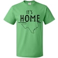 thumbnail image 3 of Inktastic Its Home- State of Texas Outline Distressed Text T-Shirt, 3 of 5