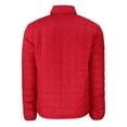 thumbnail image 3 of Men's Cutter & Buck Red West Michigan Whitecaps Rainier PrimaLoft Big & Tall Eco Insulated Full-Zip Puffer Jacket, 3 of 3