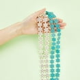 thumbnail image 4 of 4Strands Synthetic Turquoise Beads 15.63"(39.7cm) Ocean Theme Dyed Helm Charm Strands Loose Gemstones Beads for Jewelry Making, 4 of 9