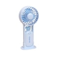 thumbnail image 1 of SIYTUAU Handheld Fan Mini Portable Rechargeable Cartoon Design Plastic For Women Travel Makeup Outdoor Indoor Use, 1 of 7