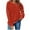 Red, variant on Karight Christmas Women's Fashion Long Sleeve Round Neck T-Shirt Printing Loose Blouse Hoodless Sweatshirts Top