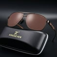thumbnail image 7 of KINGSEVEN Ultra Light Aluminum Magnesium Frame Sunglasses For Man with UV Protection, 7 of 7