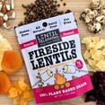 thumbnail image 6 of Lentil Telepathy Crunchy Toasted Snacks - Healthy Low Calorie Snacks, 100% Plant-Based Gluten Free Ready to Eat Straight from the Bag, Non-GMO, 4 Ounce Bags (W) (SmokyMarshmallow1Pack), 6 of 7