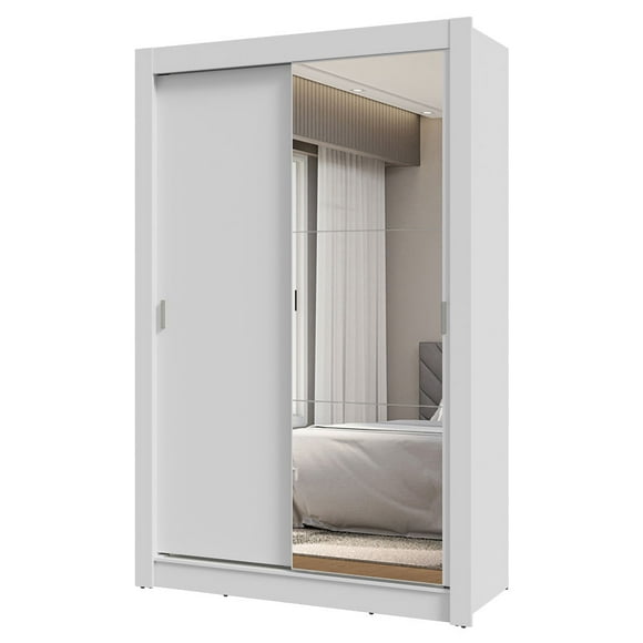 Ropero Clóset Madesa Vivare 2 Puertas 1 Espejo