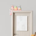 thumbnail image 5 of Beautynvta Easter Door Corner Decorations, Wooden Bunny Gnome Egg Door Frame Ornament, Easter Spring Sign for Front Door Frame, Window, Wall, Cabinet, Left, 5 of 5