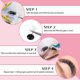 thumbnail image 5 of Extensiones de pestañas Premade Fans 1200 Fans PRO LASHBEAUTY, 5 of 7