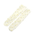 thumbnail image 4 of Certgust Socks for Women Under $5 Socks for Women Womens Socks Floral Print Socks Slouch Socks Spring Summer Breathable Trendy Casual Socks Simple Pack Nude Socks, 4 of 4