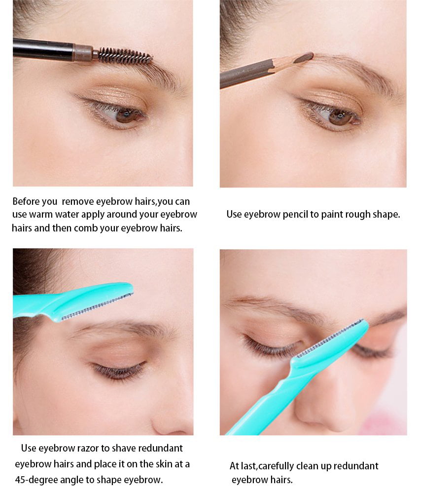 how to use eyebrow trimmer comb