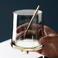 thumbnail image 5 of Nilvkv Glass Cup Handheld Simple Transparent Glass Drinking Whiskey Reusable Home Breakfast Milk Tea High Value Water Cup, 5 of 5