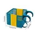 thumbnail image 3 of Pool Edge Storage Basket Hollow Drainage Large Capacity Foldable Suitable For Swimming Pool Bathroom Multi Purpose, 3 of 6