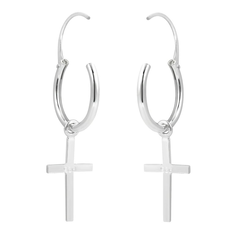 Walmart cheap cross earrings