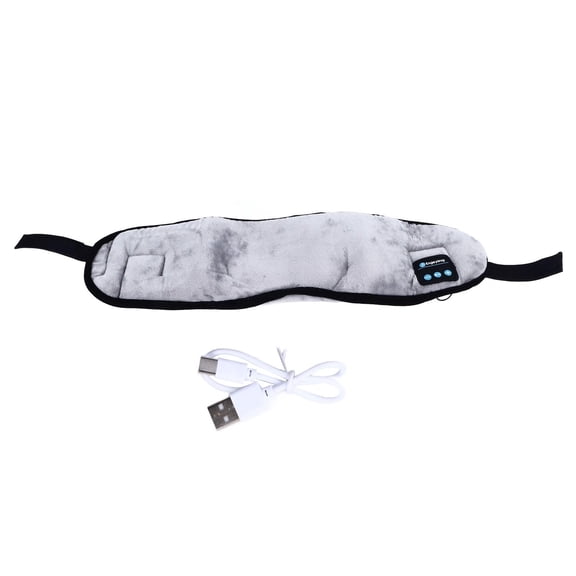 YAHHU Bluetooth Sleep Eye Patch – Ultra‑Soft Velvet, Wireless Music & Call Headphones for Travel, Meditation & Nighttime Use