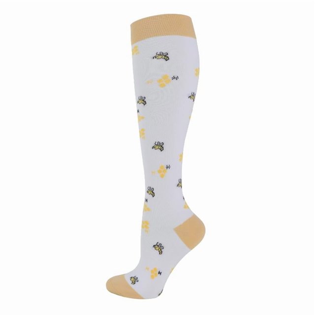 58 Chaussettes de Compression Style Médical Œdème Diabète Varices Bas Pression Graduée Legging Soins Bas Genoux