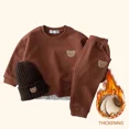 thumbnail image 2 of 2024 Fashion Toddler Baby Clothes Sets Cartoon Bear Sweatshirt+ Pants 2Pcs Suits Autumn Kids Outfits Set Christmas Gift, 2 of 6