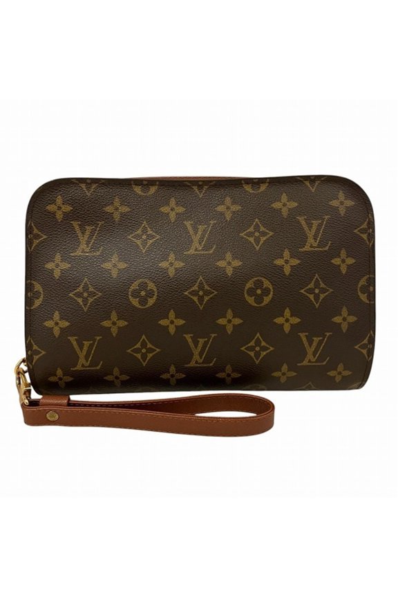 Pre-Owned Louis Vuitton Monogram Orsay M51790 Handbag Clutch Bag Second for Men and Women