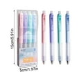 thumbnail image 3 of Kumdkd 40ml 0.5mm Crystal Blue Heat Erasable Pen Refills, 4-Pack Friction Erasable Gel Ink Cartridges for Retractable Pens, Easy Rub Off Corrections, 3 of 6