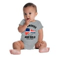 thumbnail image 6 of Dominican DR Shaped Pride Heritage Romper Boys or Girls Infant Baby Brisco Brands 18M, 6 of 6
