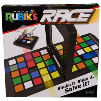 Spin Master Rubik's Race Viaggio - Gioco Da Tavolo Di Strategia Veloce, 2 Giocatori, Formato Tascabile, Da 8 Anni
