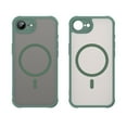 thumbnail image 4 of TECH CIRCLE for iPhone 16e Magnetic Case, Upgraded [Full Camera Protection] [Compatible with Magsafe] [Translucent Matte] Shockproof Protective Phone Case for iPhone 16e,Green, 4 of 8