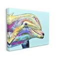 thumbnail image 3 of Marine Life Dolphin Turquoise Accent Animals & Insects Graphic Art Gallery Wrapped Canvas Print Wall Art, 3 of 7