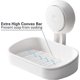 thumbnail image 4 of Suction Cup Soap Dish Strong Suction Cup Soap Dish, Strong Sponge Holder for Shower, Bathroom, Tub and Kitchen Sink, No Drill, Removable, 4 of 4