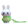 thumbnail image 1 of Babyuke Mini Rabbit Q9 Reproductor Música Luces Bilingüe Portátil Colgante para Niños Verde, 1 of 7