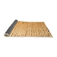 thumbnail image 2 of Ahgly Company Indoor Square Solid Orange Modern Area Rugs, 4' Square, 2 of 4