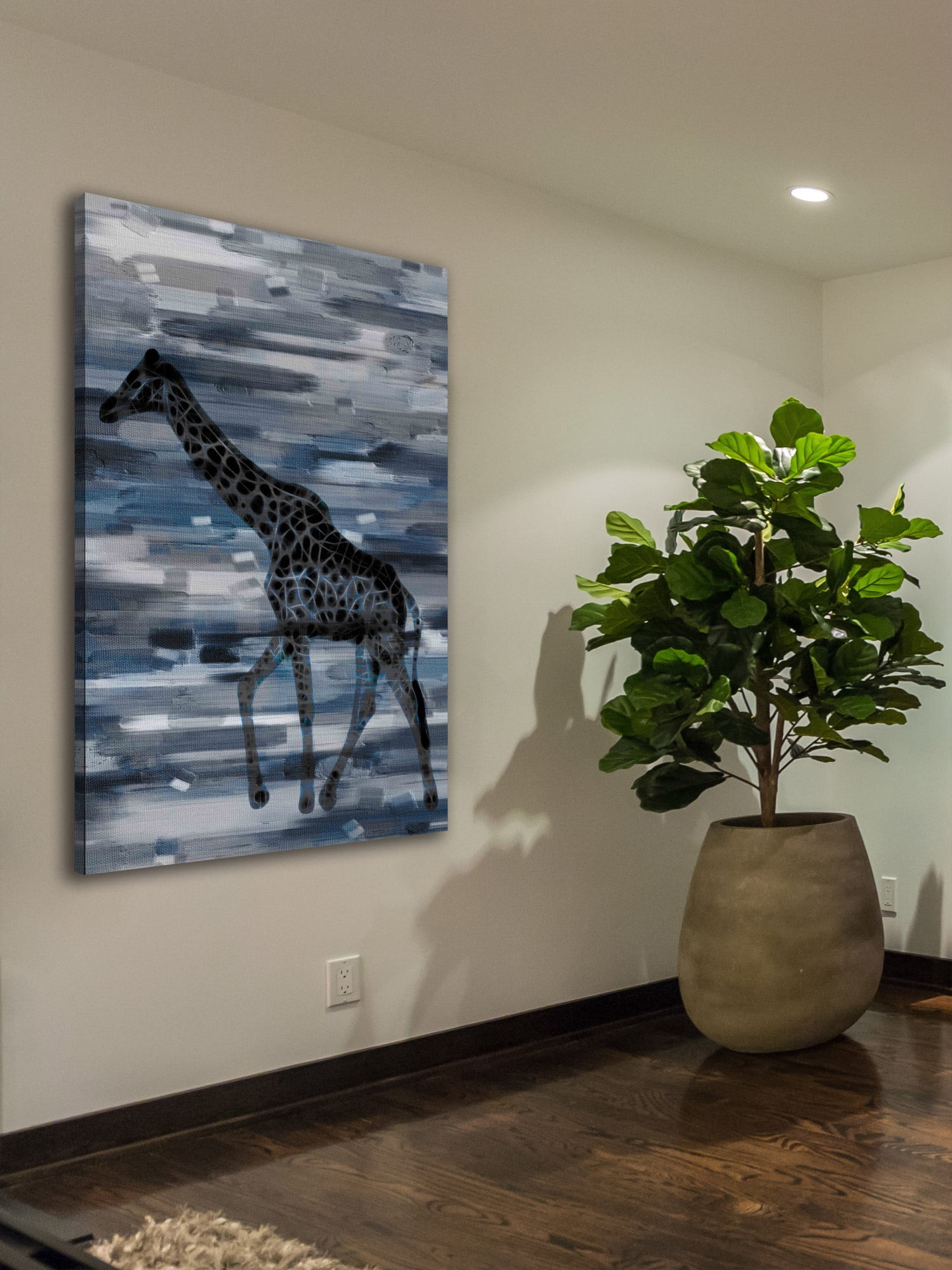 Parvez Taj "Tall Walker" Print on Canvas