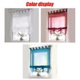 thumbnail image 3 of [BRAND] Big Promotion!Transparent Voile Curtain Panels Rod Pocket Cafe Curtains Hanging In Mainland Sun Rome Raising Curtains Kitchen Book Balcony Window, 3 of 5
