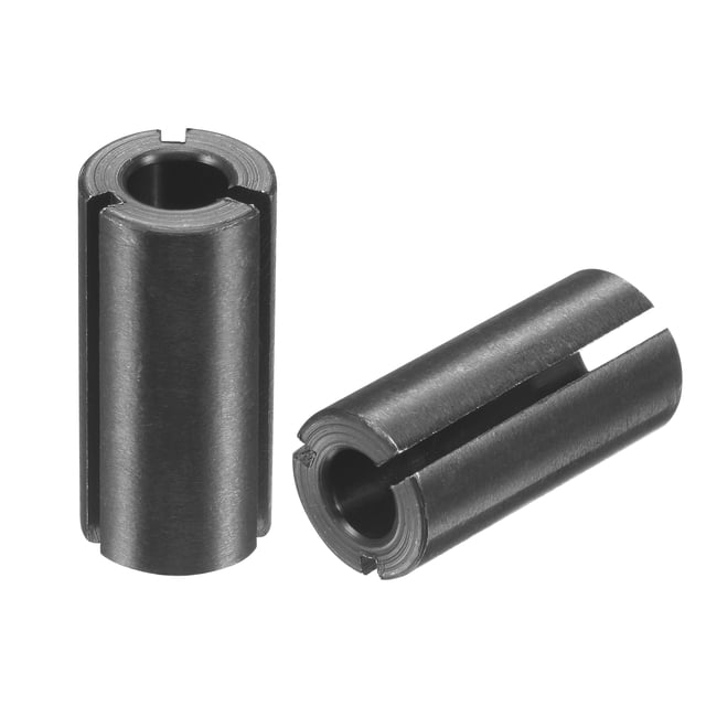 Adaptador de controlador de pinza de router Uxcell de 12.7mm (1/2") a 6.35mm (1/4") para máquina de grabado CNC 2 paquetes