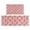 Pink Cow Strawberry, variant on White Cow Moo Pattern Kitchen Rugs Sets Of 2,Anti Fatigue Kitchen Mat Rugs Non Slip Washable,Decorative Kitchen Floor Mats for Kitchen,Sink,Laundry,17"x30" 17"x47"