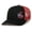 Black/Red, variant on Heritage Pride Tennessee Tri-Star Flag Cow And Calf Embroidered Mesh Back Trucker Hat-White/White