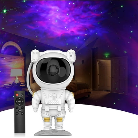 

Ledander Astronaut Star Projector Night Light for Kids Remote Control and Timer Design Projection lamp 360° Rotation LED Robot Night Sky Lamp