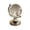 L, variant on Dserhfy Round Earth Globe Delicate Practical Mini Artificial Crystal Sphere Ball for Office