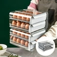 thumbnail image 2 of Soporte para huevos para Almacenamiento de huevos para Soporte para huevos apilable, 2 of 9