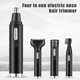 thumbnail image 2 of 4-in-1 Electric Nose Hair Trimmer Portable Men's Facial Hair Removal Machine for Nose Ear Face Eyebrow Hair Clean, 2 of 4