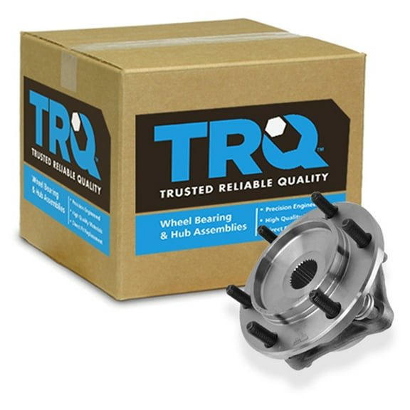 TRQ Front Wheel Hub Bearing Assembly Driver Passenger for Tacoma 4Runner FJ 4WD BHA54130 Fits select: 2005-2021 TOYOTA TACOMA, 2003-2021 TOYOTA 4RUNNER