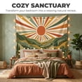 thumbnail image 3 of HUANGLE Tapestry Wall Hanging, Boho Abstract Landscape Abstract Valley Tapestry For Bedroom, High-Quality Polyester Large Wall Tapestry For Living Room Bedroom Office, 60x40Inch, 3 of 9