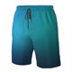 thumbnail image 4 of Balery Blue to turquoise Traje de Baño Estilo Hawaiano para Hombre, Shorts de Secado Rápido con Bolsillos-XX-Large, 4 of 6