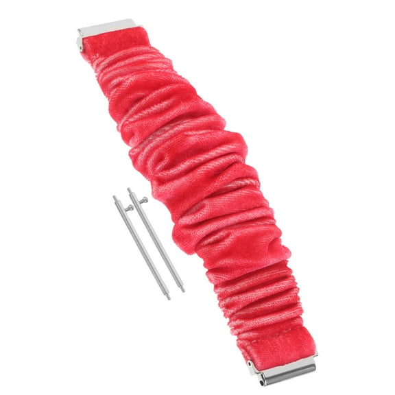 Masteelf Fashionable Scrunchie Watch Band Compatible with Samsung Watch Women Trendy Hairband Watch Strap Replacement Comfortable Watch Strap