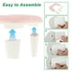 thumbnail image 3 of Descanso de brazo único para técnicos de uñas en forma de U con soportes desmontables y almohadillas antideslizantes, almohada de brazo rosa, 3 of 7