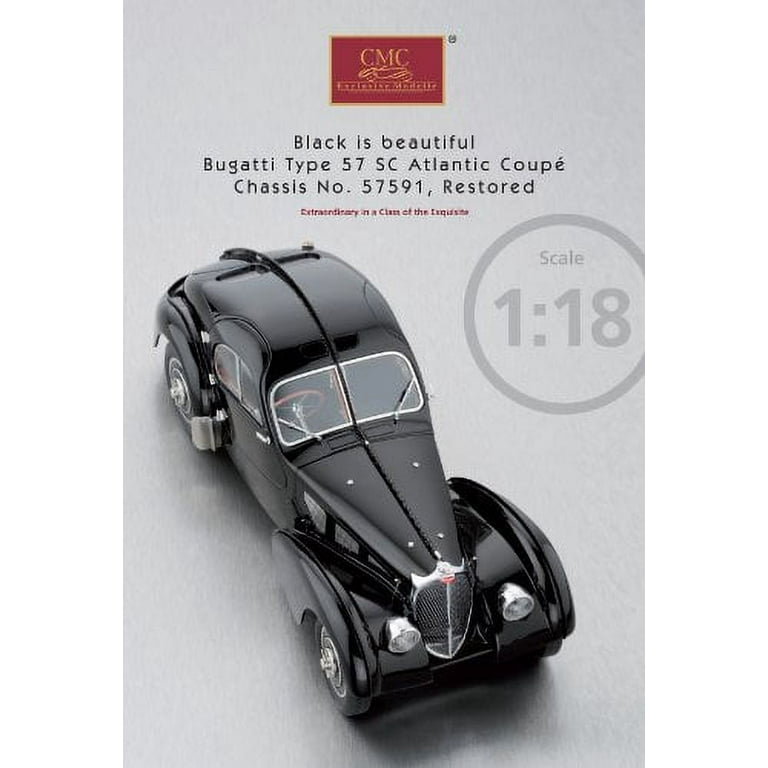 CMC - 1:18 - Bugatti 57 SC Atlantic - Modelo de colección - Catawiki