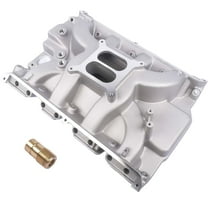 GELUOXI 7105 Intake Manifold R1148 for Ford 390 406 410 427 428 Aluminum Dual Plane 1500-6500