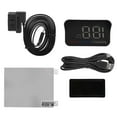 thumbnail image 1 of ZOUSSIQI Head Up Display LED Speedometer Color Projection Speed Warning M7 with GPS OBD Mode EL225#04379, 1 of 9