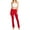 RED, variant on Women & Juniors Active Workout Fitness Stretch Comfy Lounge Flare Fit Yoga Pants (RED, L)