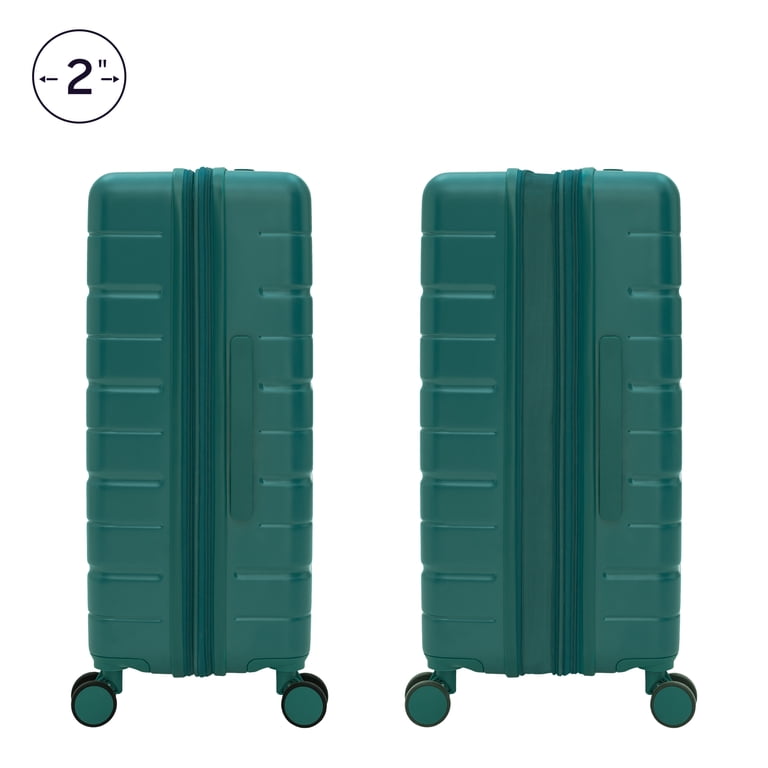 iFLY Evolve 24" Checked Luggage, Teal photo 6