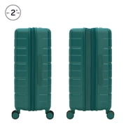 iFLY Evolve 20” Expandable Hardside Spinner Carry-on Luggage, Teal