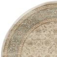 thumbnail image 5 of SAFAVIEH Vintage Roseann Traditional Area Rug, Ivory/Light Blue, 6'7" x 6'7" Round, 5 of 7